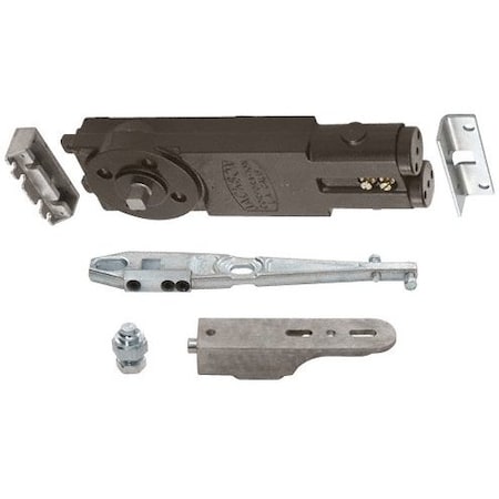 Jackson Regular Duty Spring 105DegNo Hold Open Overhead Concealed Closer W/ 'U' Side-Load Hardware Package 21101U01